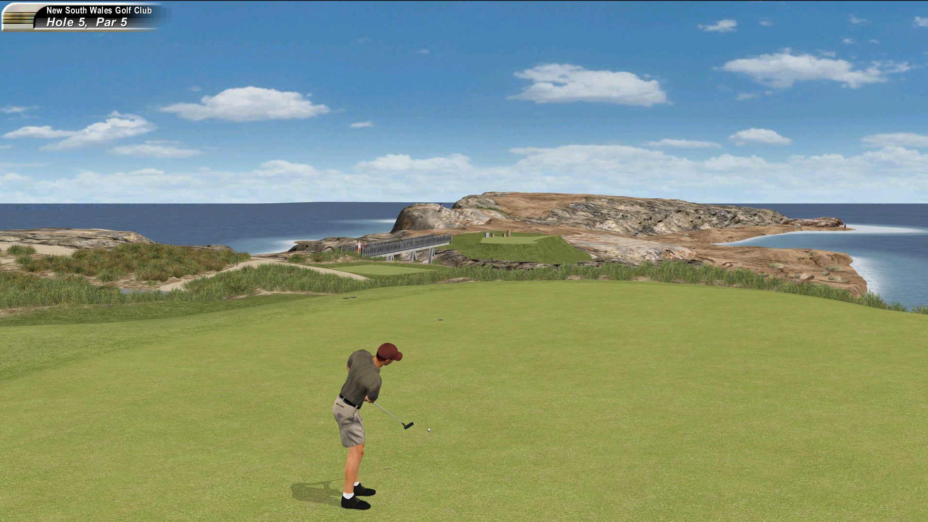 The 5th green